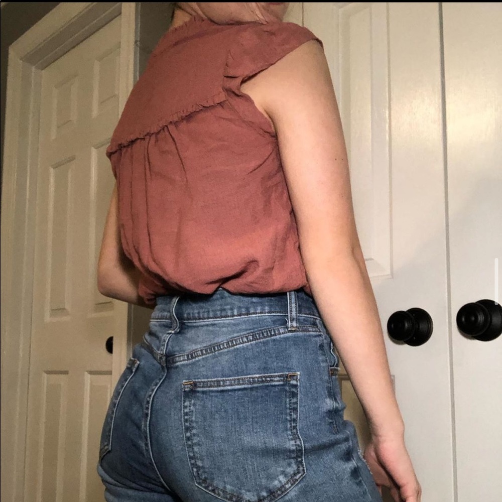 Cute blush blouse